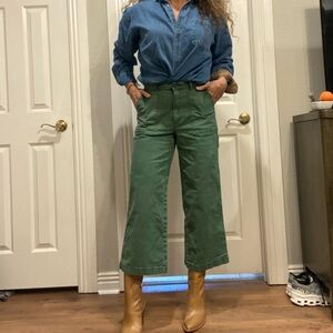 Universal Thread high rise wide leg cropped cargo pants